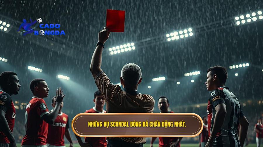Scandal bóng đá: Nhìn lại những vết đen chấn động lịch sử túc cầu thế giới 2 Những vụ scandal bóng đá chấn động nhất.