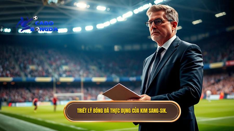 Triết lý bóng đá thực dụng của Kim Sang-sik.