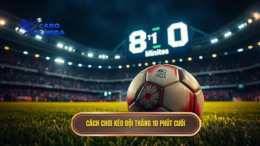 Hiểu rõ về Kèo cược đội thắng trong 10 phút cuối trận