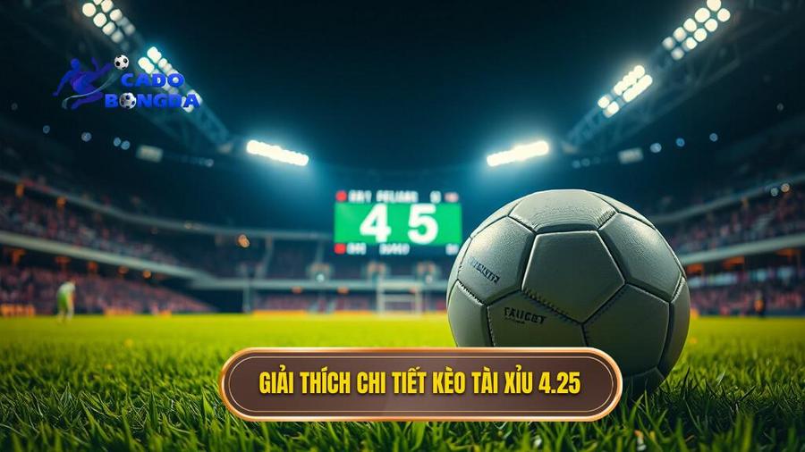 Giải đáp chi tiết: Kèo tài xỉu 4.25 là gì?