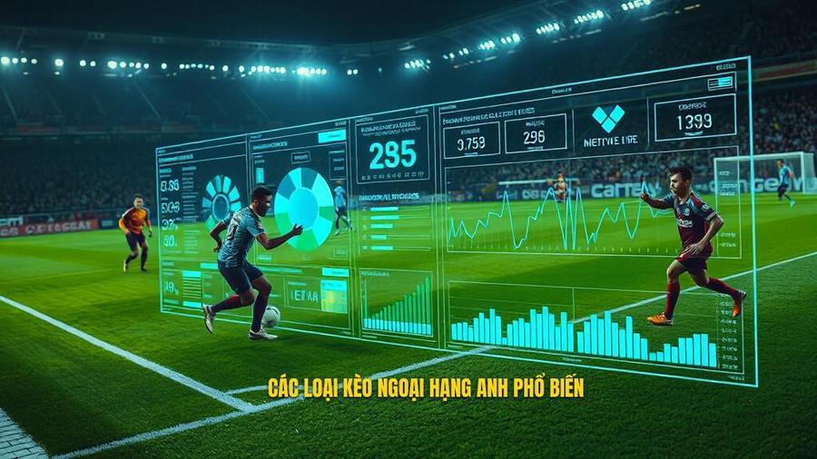 Các loại kèo phổ biến trong review kèo cá cược Ngoại hạng Anh