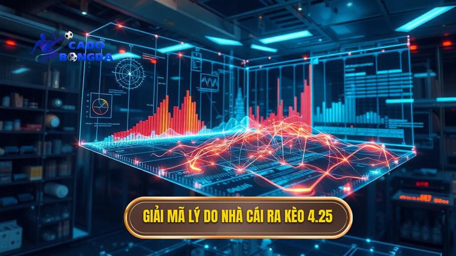 Phân tích đa chiều: Tại sao nhà cái ra kèo tài xỉu 4.25?