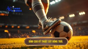 Kỹ thuật sút bóng bằng lòng bàn chân trái