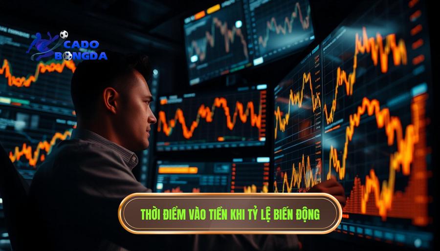 2. Thời điểm vào tiền khi tỷ lệ biến động