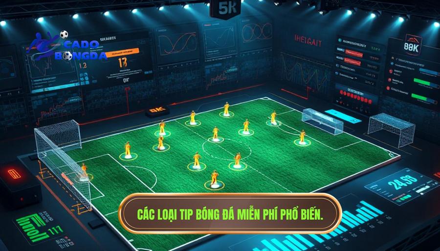 3. Các loại tip bóng đá miễn phí phổ biến.